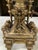 Antique French Rococo & Louis XVI Chenets a Pair - Large Heavy Brass Fireplace Andirons for Regency, Neoclassical and Old World Decor - See Pics! For Sale In New Orleans - Image 6 of 12
