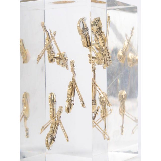 1970s Table Lamp in the style of Pierre Giraudon, 1970s For Sale - Image 5 of 6