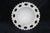White Mid 20th Century Indiana Glass White Milk Glass Open Laced Edge Pedestal Compote Candy Dish For Sale - Image 8 of 8