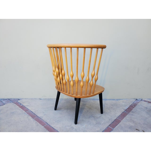 Throne Chair Inspired by Japanese Design. For Sale In Los Angeles - Image 6 of 16
