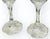 Art Nouveau Pair 1980s Rosenthal Group Germany Monbijou Classic Rose Collection Crystal Candlestick For Sale - Image 3 of 9