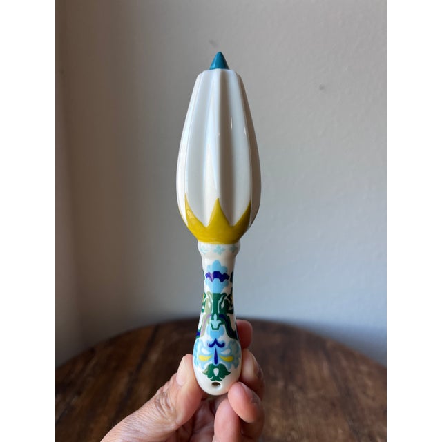 Traditional Ceramic Juicer and Zester For Sale - Image 3 of 6