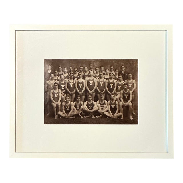 Vintage Boho Original Yale Swim Team Photo For Sale