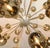 21st Century Nova Satin Brass Smoky Murano Sputnik Chandelier by Fabio LTD For Sale - Image 6 of 6