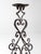 Vintage Scrollwork Iron Candle Stand For Sale - Image 15 of 17