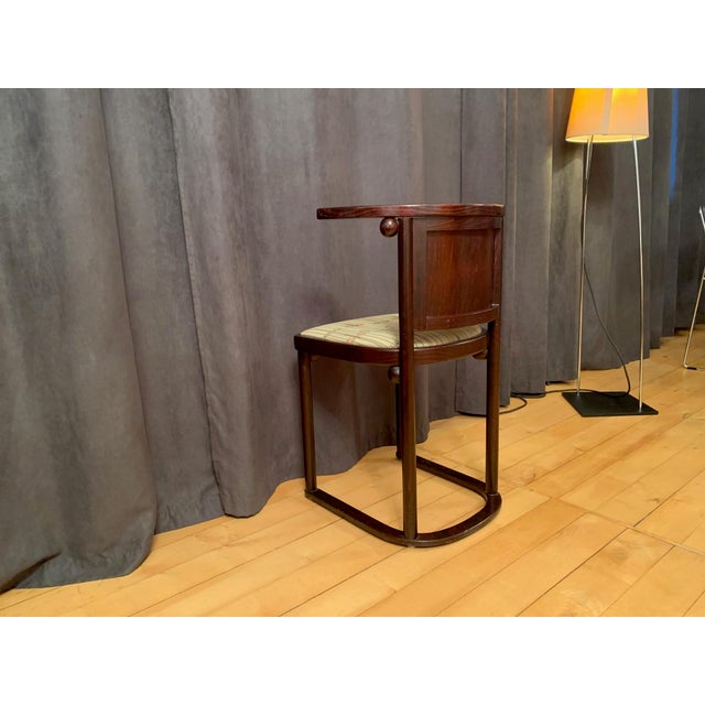 Wood Bat Chair by Josef Hoffmann for Wittmann, 1970s For Sale - Image 7 of 17