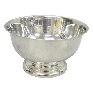 Vintage Wma Rogers Silver Plated Modern Small Ice Bucket Champagne Chiller For Sale