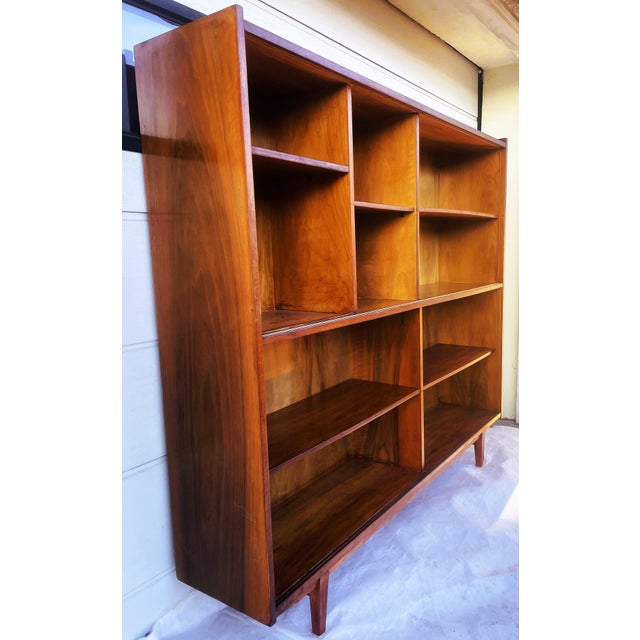 Modern Modernist Open Library Shelf, 1950s-1960s For Sale - Image 3 of 18