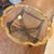 Wood Baker Attributed Regency-Style Coffee Table Features a Distinctive Scalloped Brass Tray Top and a Barley Twist Oak Base For Sale - Image 7 of 12