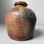 Exquisite handmade Shigaraki Yaki Ikebana vase by Japanese ceramic artist Takahashi Shunsai (高橋春斎, 1927-2011). Dimensions:...