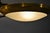 Six Disc Brass and Glass Ceiling Lamp from Stilnovo, Italy, 1950 For Sale - Image 11 of 14