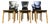 Vintage Pelope Dining Chairs by Francesco Binfarè for Cassina, 1990s, Set of 6 For Sale