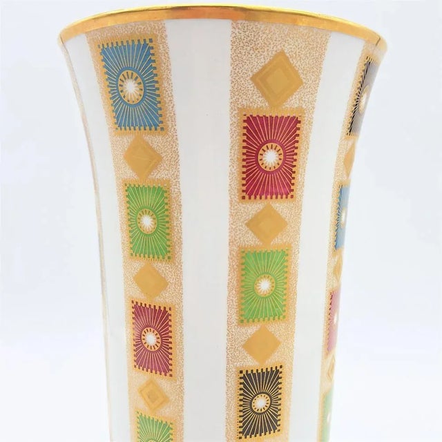 Mid-Century Porcelain Vase from Hutschenreuther, 1950s For Sale - Image 4 of 6