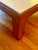2000 - 2009 Vintage Ralph Lauren Leather Coffee Table – Modern Cherry & Cream For Sale - Image 5 of 17