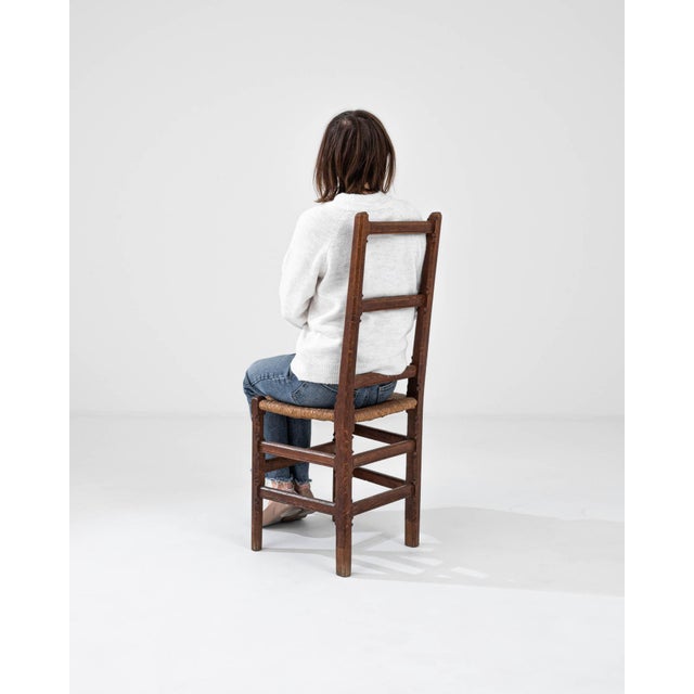 1900 - 1909 1900s Belgian Wooden Chair For Sale - Image 5 of 18