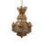 This Spanish antique tole lantern dates to the 1800s and exemplifies decorative metalwork from the period, combining...
