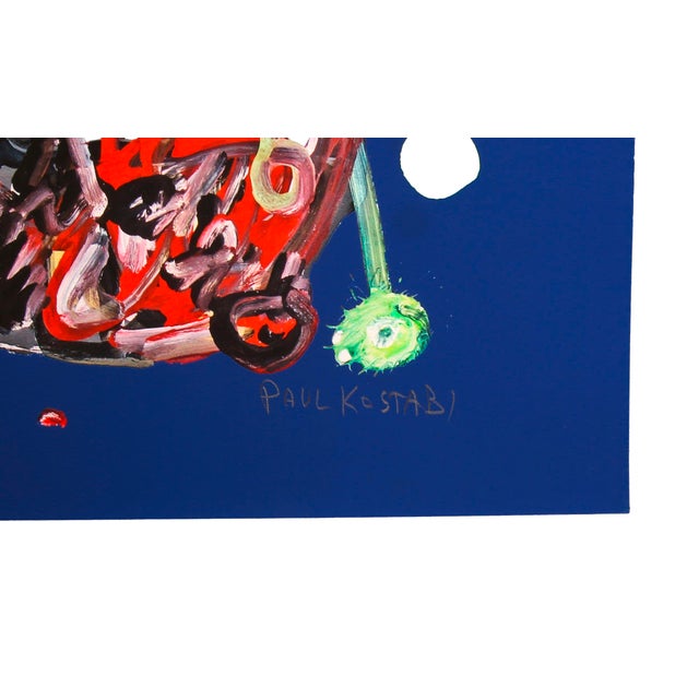 Paul Kostabi, Moon Flower, Print For Sale - Image 3 of 4
