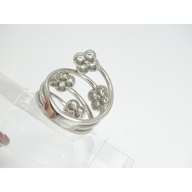 Monogram Flower Ring from Louis Vuitton, 1990s For Sale - Image 6 of 18