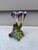 Late 19th Century 19th Century French Majolica Purple Flower Delphin Massier For Sale - Image 5 of 8