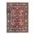 8x10 Lila Chic Coral Floral Modern Hand Knotted Wool Carpet Rug For Sale