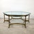 1960s Neoclassical Brass and Glass Hoof Foot Coffee Table in the Style of La Barge For Sale - Image 18 of 18