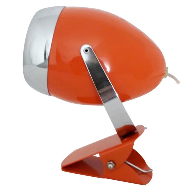 1970s Orange Italian Spotlight For Sale - Image 13 of 13