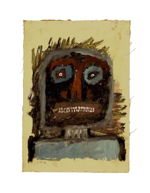 Sergio Barletta, Scared, Mixed Media, 1960s