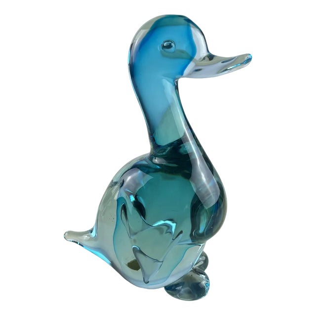 Large Goose in Murano Glass, Italy, 1970s For Sale