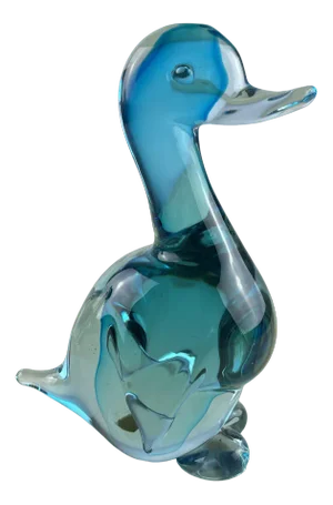 Large Goose in Murano Glass, Italy, 1970s