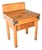 French Early 20th Century Pine Butcher Block Table For Sale