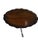 Oval Topped Piecrust Mahogany Tri Legged Side Table, 1800s, in Very Good conditions. Designed before 1890