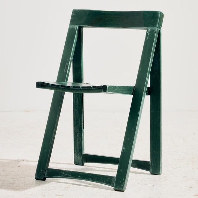 Folding chair from the 1960s designed by Aldo Jacober, which can be a great choice for space saving as well as function....