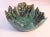 Early 20th Century Vintage Majolica Cabbage Ware Leaf Bowl XL Deep Pottery Glazed For Sale - Image 5 of 10