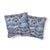 Contemporary Schumacher Rolling Hills Pillow in Blue For Sale - Image 3 of 8
