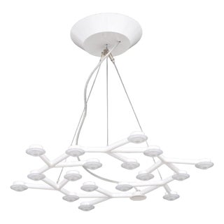 De Lucchi X Artemide Led Net Circle Ceiling Light For Sale