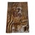 Hand Carved Wood Rabbi Torah Wall Plaque Folk Art-Bas Relief-Judaica-Religious For Sale