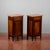 Vintage Bedside Tables with Red Marble Tops, 20th Century, Set of 2 For Sale - Image 17 of 18