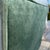 Antique Portuguese Wood Chair in Agua Green Velvet Fabric, 1920s For Sale - Image 9 of 10