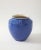 Ceramic Blue Pottery Urn With Handles, France Mid 20th C. For Sale - Image 7 of 11