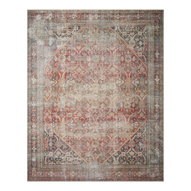 Inspired by interior designer Amber Lewis' penchant for vintage rugs, the Georgie Collection features a printed...