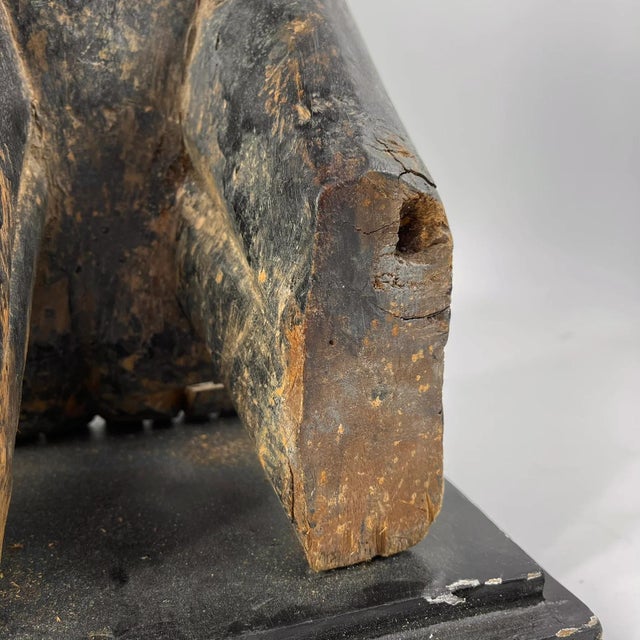 Early 20th Century Dan Female Figure Mancala Game Board on Custom Base For Sale - Image 11 of 11