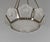 Silver French Art Deco Chandelier by Maurice Model Cristalleries De Verdun - 1930s France For Sale - Image 8 of 10