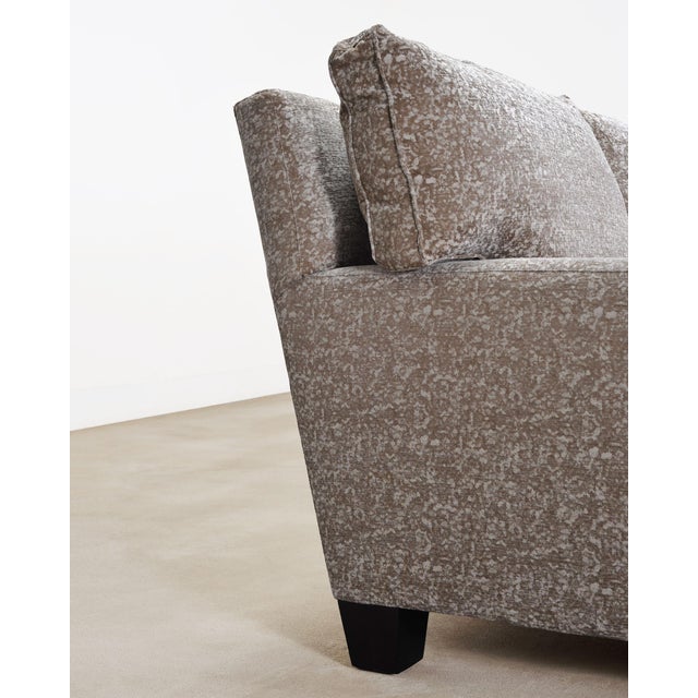 Barbara Barry for Baker Loose Back Sofa in Taupe Upholstery For Sale - Image 14 of 18