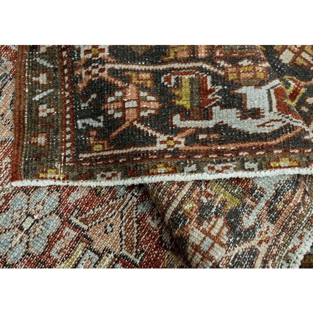 Red Turkish Vintage Rug 6'2" x 9' #16728 For Sale - Image 8 of 8