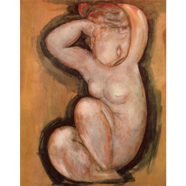 Artist: Amedeo Modigliani Country: Italy Title: Caryatid Medium: Giclee Marks: Numbered limited edition Printed: On...