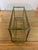 Mid-Century Modern LaBarge Attributed Brass and Glass Dining Table With 1/2" Thick Beveled Glass Top Vintage For Sale - Image 3 of 9
