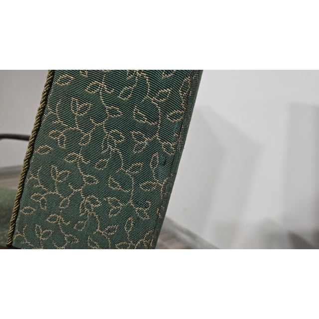 Green Art Deco Lounge Chair by Jindrich Halabala For Sale - Image 8 of 10