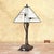 Mission-Style Tiffany Stained Glass Table Lamp by K L Lighting For Sale - Image 4 of 18
