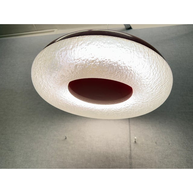 Red Siform UFO Pendant from Siemens, 1960s For Sale - Image 16 of 18