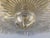 1980s Foglia Doro Recessed Ceiling Lamp from Barovier & Toso, Italy, 1980s For Sale - Image 5 of 12